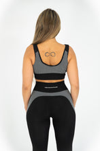 Load image into Gallery viewer, ENHANCED BLACK &amp; WHITE SPORTS BRA
