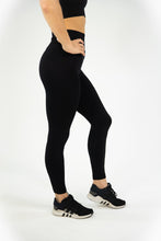 Load image into Gallery viewer, ALL BLACK PURE TIGHTS - AdamantiumWear

